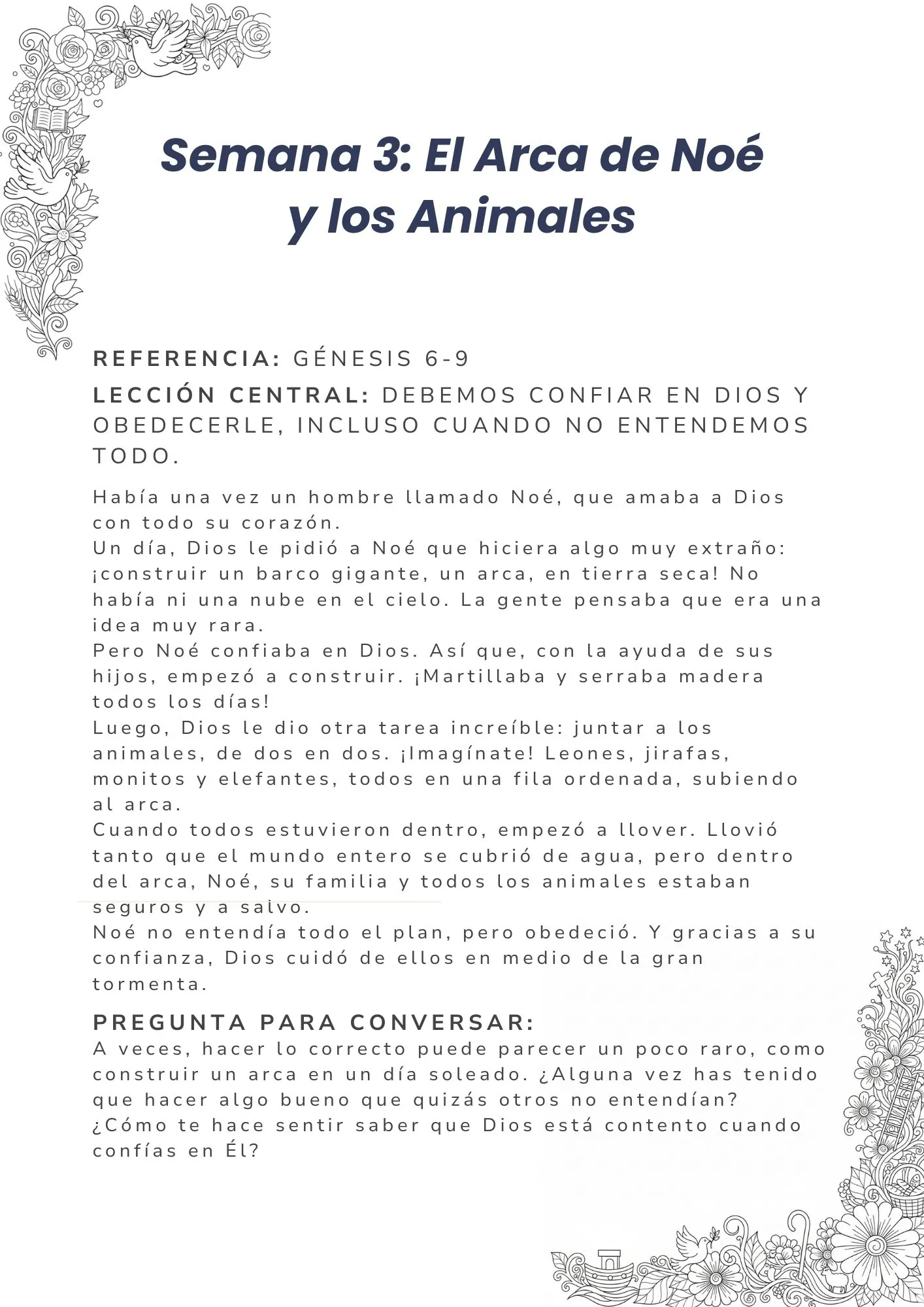Pequeños Exploradores de la Fe (4)